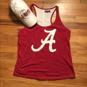 🐘Oversized “Crimson Tide”Tank Top🐘